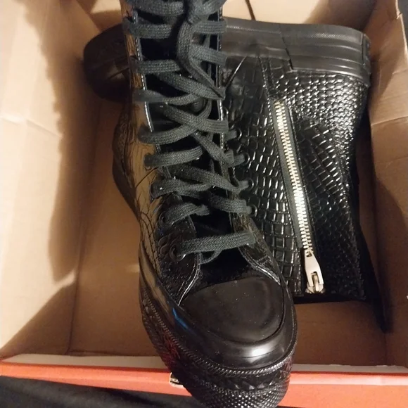 Converse Chuck 70 Plus X-HI Croc Print - Picture 2 of 11